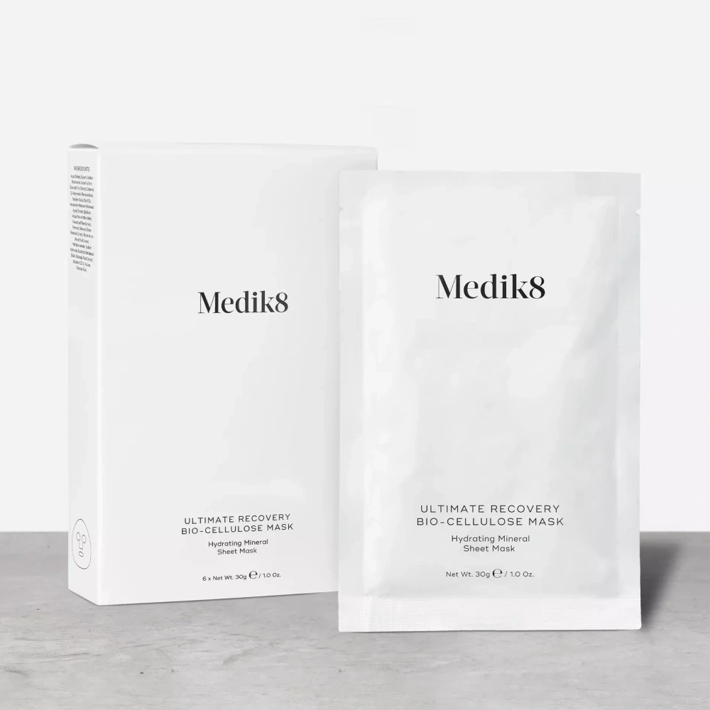 MEDIK8 ULTIMATE RECOVERY™ BIO-CELLULOSE MASK 6 шт - Відновлююча біоцелюлозна маска